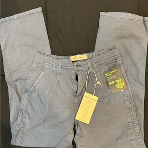 Low rise Blue Gray Eco-Friendly Pants